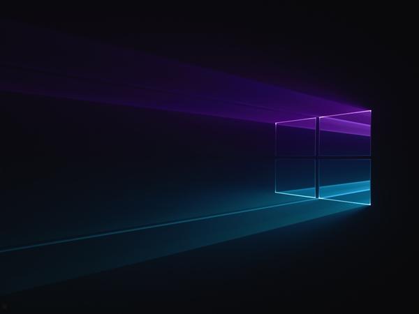 Windows 10默认壁纸竟不是电脑生成！真实激光、窗户打出来的