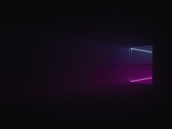 Windows 10默认壁纸竟不是电脑生成！真实激光、窗户打出来的