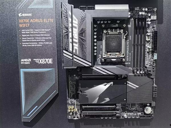 技嘉推出4款高端X870E主板：AMD锐龙9000系列最佳搭档