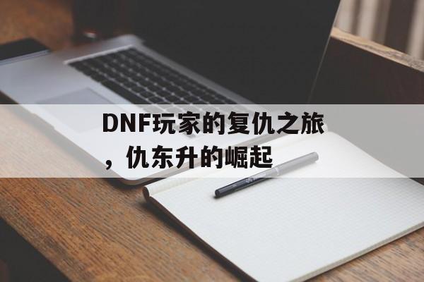 DNF玩家的复仇之旅，仇东升的崛起