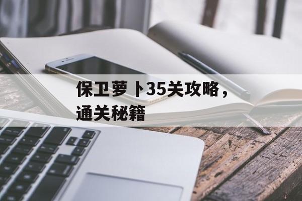 保卫萝卜35关攻略，通关秘籍