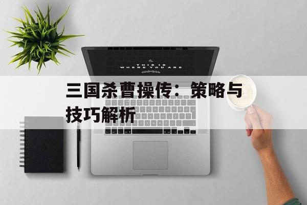 三国杀曹操传：策略与技巧解析