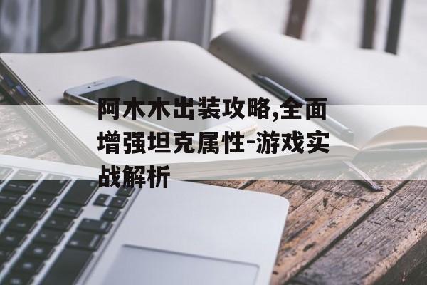 阿木木出装攻略,全面增强坦克属性-游戏实战解析